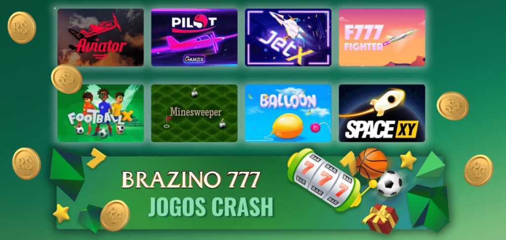 Jogos Crash no Cassino Online